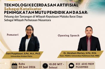 Kuliah Tamu PGSD PSDKU Universitas Pattimura di Kabupaten Maluku Barat Daya Bahas Peran AI dalam Peningkatan Mutu Pendidikan Dasar